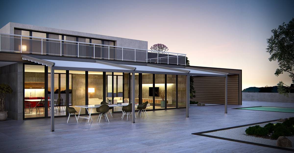 Pergola Suntech Eva ze 3 polí