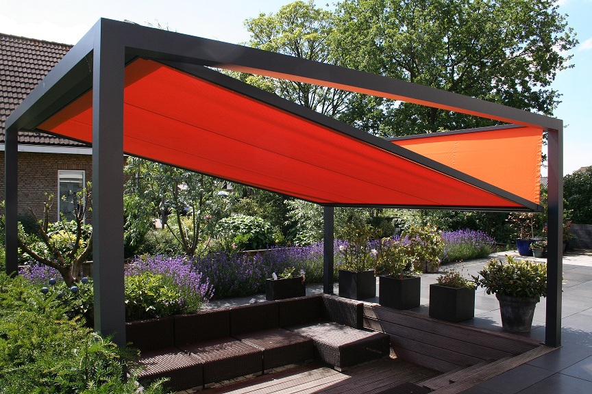 Originální a praktická pergola Bohemiaflex Cubola